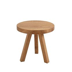 Treben tölgyfa rakodóasztal, átmérő 40 cm -Custom Form