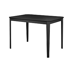 Trento fekete étkezőasztal, 76 x 110 cm - Støraa
