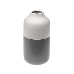 Turno szürke-fehér kerámia váza, magasság 23,2 cm - Versa