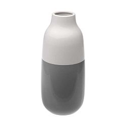 Turno szürke-fehér kerámia váza, magasság 28,5 cm - Versa