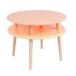 UFO narancssárga dohányzóasztal, Ø 57 cm - Ragaba