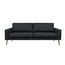 Vega fekete háromszemélyes kanapé - Windsor & Co Sofas