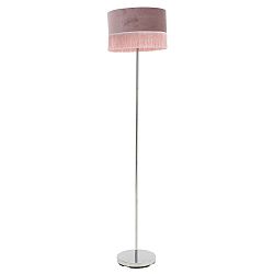 Velvet Glamour halvány rózsaszín állólámpa, magasság 163 cm - InArt