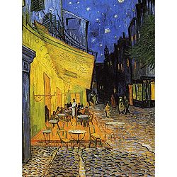 Vincent van Gogh - Cafe Terrace festményének másolata, 60 x 45 cm