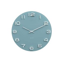 Vintage kék óra, ø 35 cm - Karlsson
