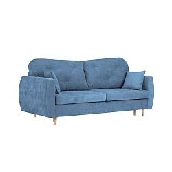Viola kék háromszemélyes kanapé tárolóval - Kooko Home