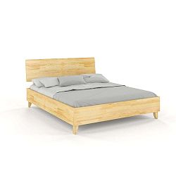 Viveca kétszemélyes tömör borovi fenyő ágy, 160 x 200 cm - SKANDICA