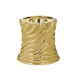 Votive aranyszínű kerámia mécsestartó, ⌀ 10 cm - InArt