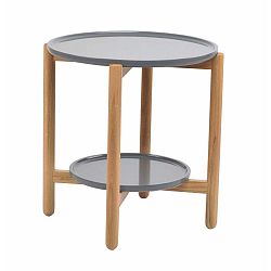 Wendigo szürke tölgyfa asztalka, ⌀ 55 cm - Folke