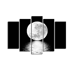White Moon többrészes kép, 105 x 70 cm