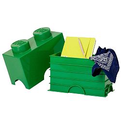Zöld dupla tárolódoboz - LEGO®