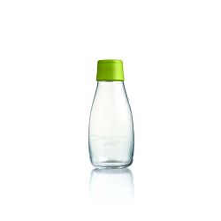 Zöld üvegpalack élettartam garanciával, 300 ml - ReTap