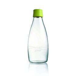 Zöld üvegpalack élettartam garanciával, 800 ml - ReTap