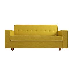 Zugo sárga 2 személyes kinyitható kanapé - Custom Form