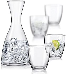 Crystalex WATER SET vízkiöntő és poharak készlet