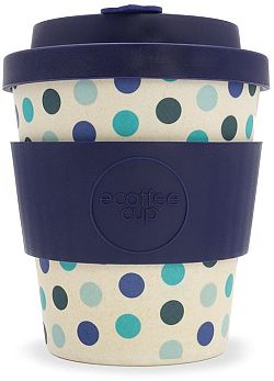 Ecoffee Blue Polka Dot 240ml