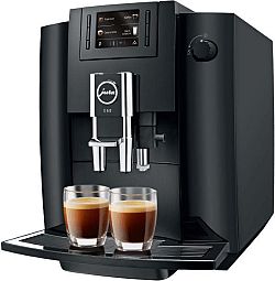 Jura E60 teljesen automata kávéfőző, 15 bar, 1450W, fekete