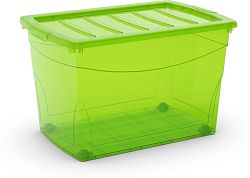 KIS Omnibox XL zöld 60l kerekeken