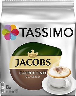 TASSIMO Jacobs Krönung Cappuccino 8 adag