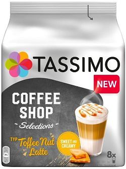 TASSIMO Toffee Nut Latte 8 adagos kávékapszula