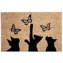 BO-MA Cicák és pillangók kókusz lábtörlő, 40 x 60 cm