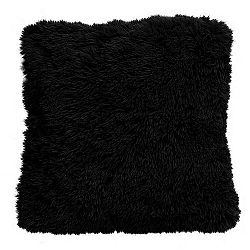 Domarex Muss párnahuzat, fekete, 40 x 40 cm
