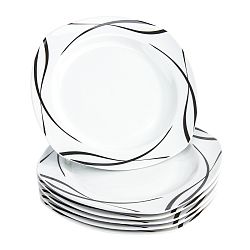 Domestic Oslo 6 részes lapos tányér készlet, 25 cm