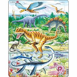 Larsen Puzzle Dinoszauruszok, 35 darab
