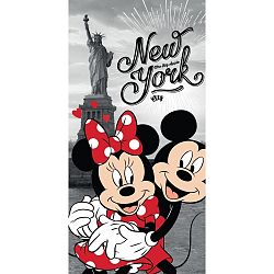 Mickey and Minnie in New York törölköző, 70 x 140 cm