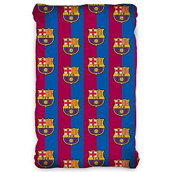 TipTrade FC Barcelona pamut lepedő, 90 x 200 cm