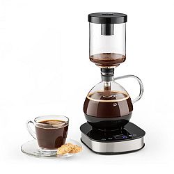 Klarstein Drop Coffee Maker, kávéfőző, 360° alap, LCD kijelző, 500 W, melegentartó funkció, üveg