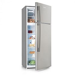 Klarstein Jumbo Cool, kombinált hűtőszekrény fagyasztóval, 510 l, 7 hűtési fokozat, szürke