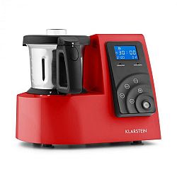 Klarstein Kitchen Hero 9-in-1, piros, 2 l, 600/1300 W, hővel kezelő konyhai robotgép