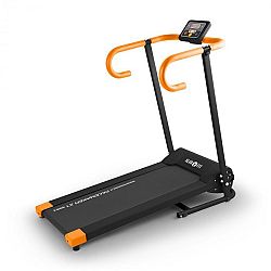 Klarfit Pacemaker X1 futópad, 10 km/h, tréning számítógép, fekete-narancssárga