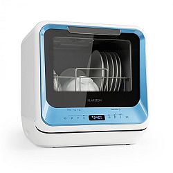 Klarstein Amazonia Mini, mosogatógép, 6 program, LED kijelző, kék