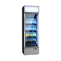 Klarstein Berghain Pro, italhűtő, 278 l, RGB belső megvilágítás, 210 W, 2 - 8 °C, nemesacél