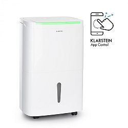 Klarstein DryFry Connect 50, páramentesítő, Wifi, kompresszió, 50l/24óra, 45-55m², fehér