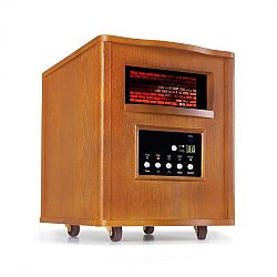 Klarstein Heatbox, infravörös fűtőkészülék, 1500 W, 12 órás időzítő, távirányító, tölgy