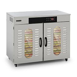 Klarstein Master Jerky 500, élelmiszerszárító gép, 3000 W, 40 - 90 °C, 24 órás időzítő, nemesacél, ezüstszínű 