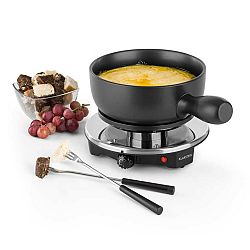 Klarstein Sirloin Raclette fondue-vel, kerámia edény, 1200W, fekete