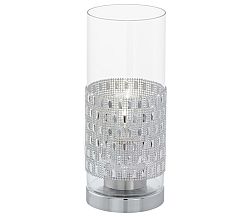 Eglo Eglo 94619 - Asztali lámpa TORVISCO 1xE27/60W/230V krystaly