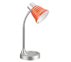 TOP LIGHT Top Light - Asztali lámpa SILVIA 1xE14/40W/230V ezüst