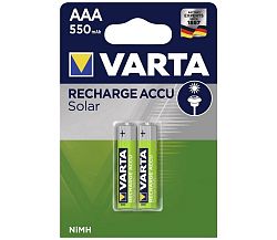 Varta Varta 56733 - 2 db tölthető elem SOLAR ACCU AAA NiMH/550mAh/1,2V