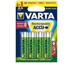 Varta Varta 5675 - 3+1 db Tölthető elem ACCU AA Ni-MH/2100mAh/1,2V