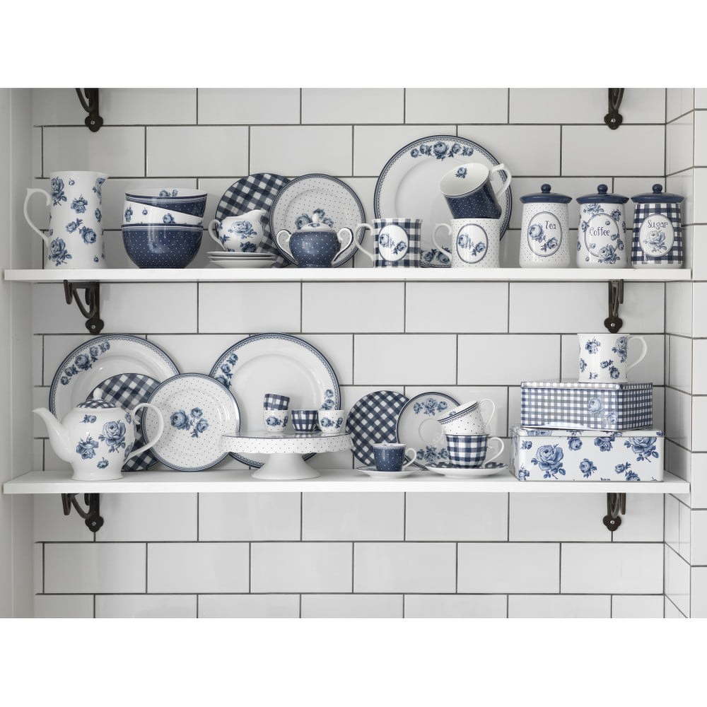 Vintage Indigo porcelán kanna, 1,1 l - Creative Tops