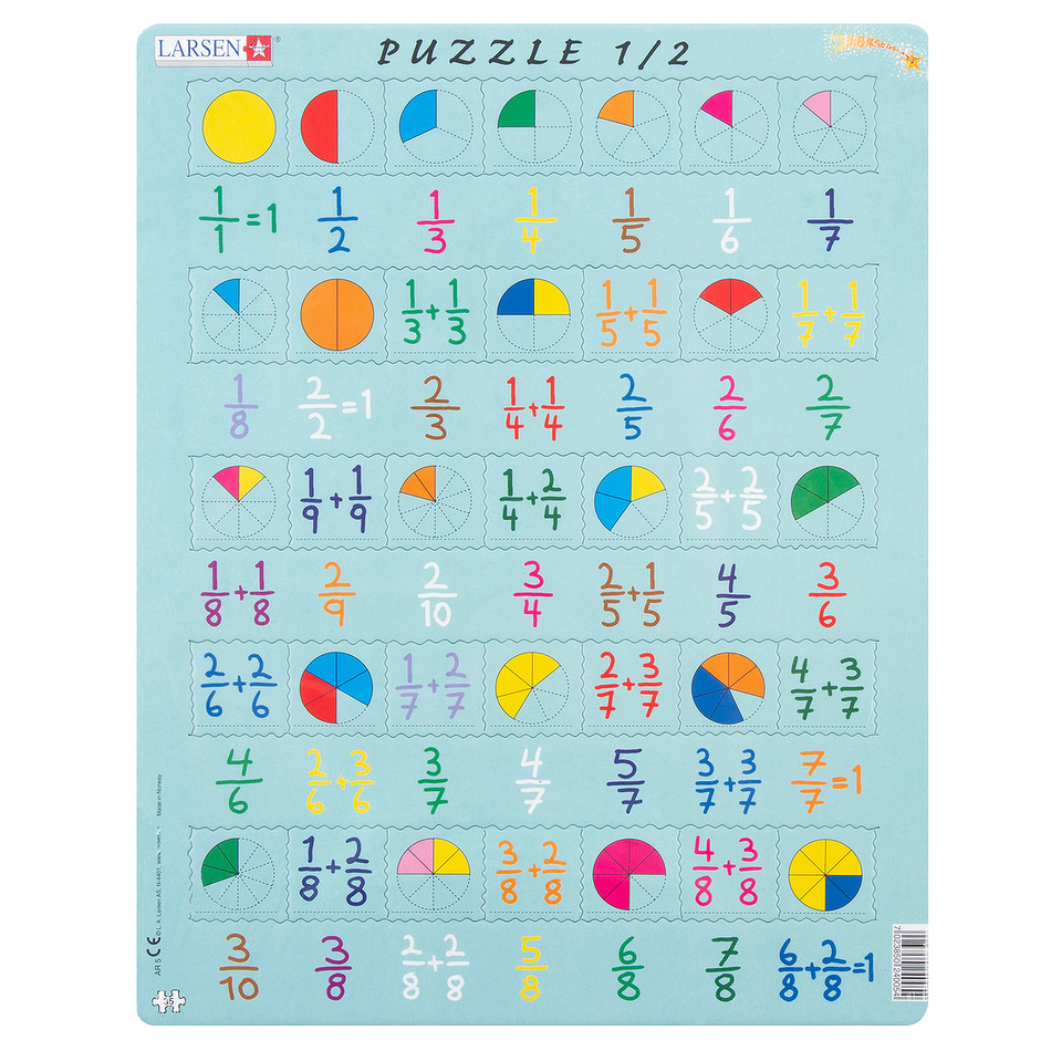 Larsen Puzzle Tӧrtek, 35 darab