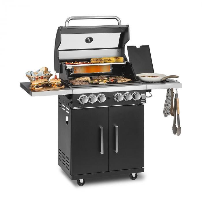 Klarstein Vendetta 4.1 ISL, gázgrill, 5 égő, 17 kW, 71 x 45 Klarstein Vendetta 4.1 ISL, gázgrill, 5 égő, 17 kW, 71 x 45